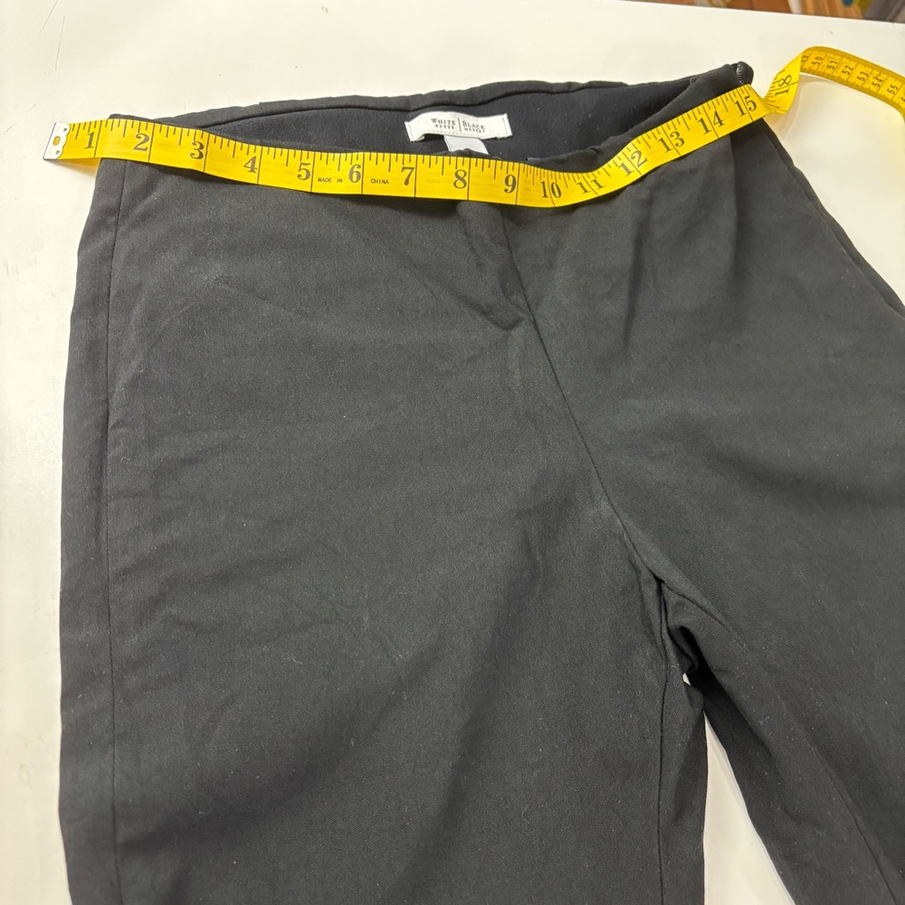 White House Black Market Black Casual Pants Slim Size 6S - Picture 8 of 15